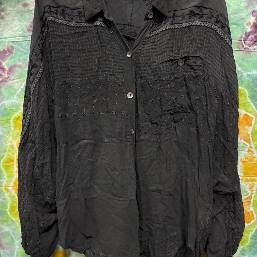 Black Women's Blouse